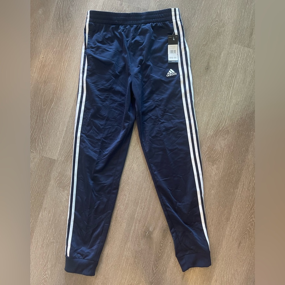 Adidas Kids Navy Blue Joggers XL (18-20)